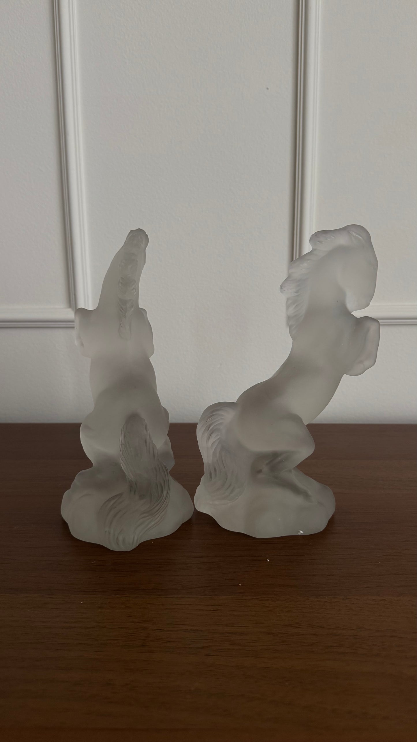 Curt Schlevogt Heinrich Hoffmann “Ingrid” Bohemian Czech Art Deco Glass Horse