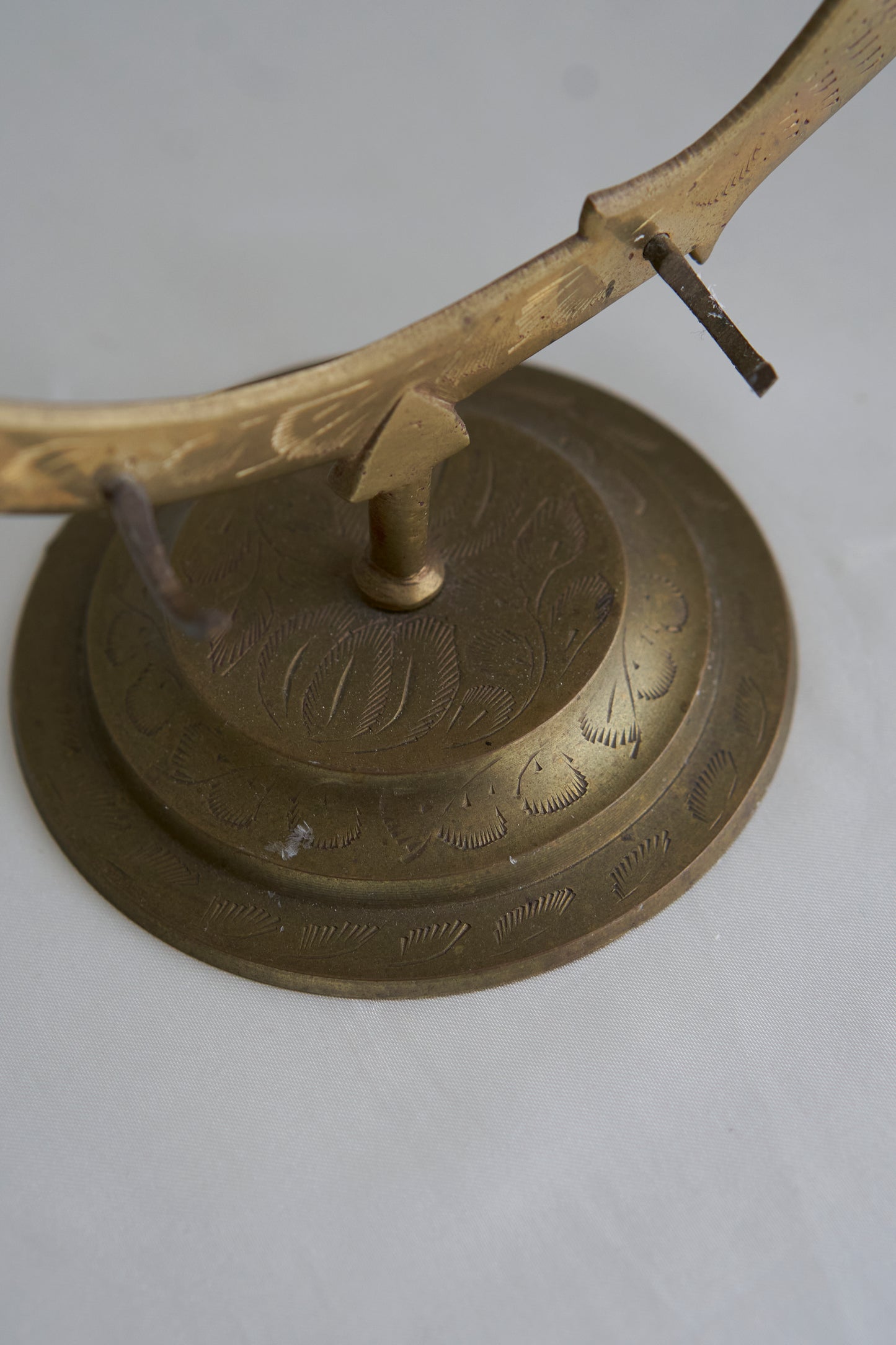 Vintage art deco brass keys/letters holder