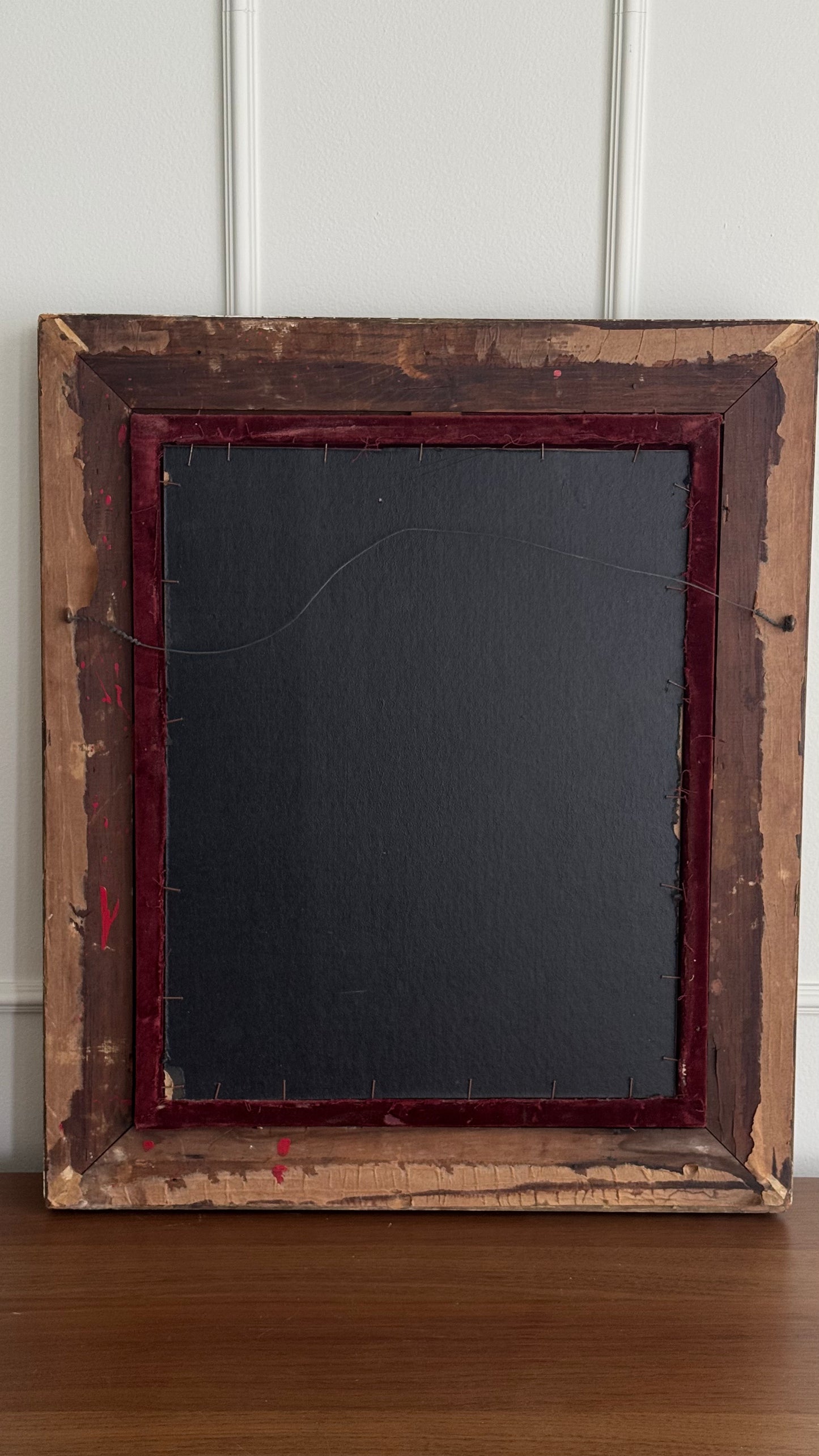 European School, Artist Studio Oil On Canvas In A Beautiful Antique Frame