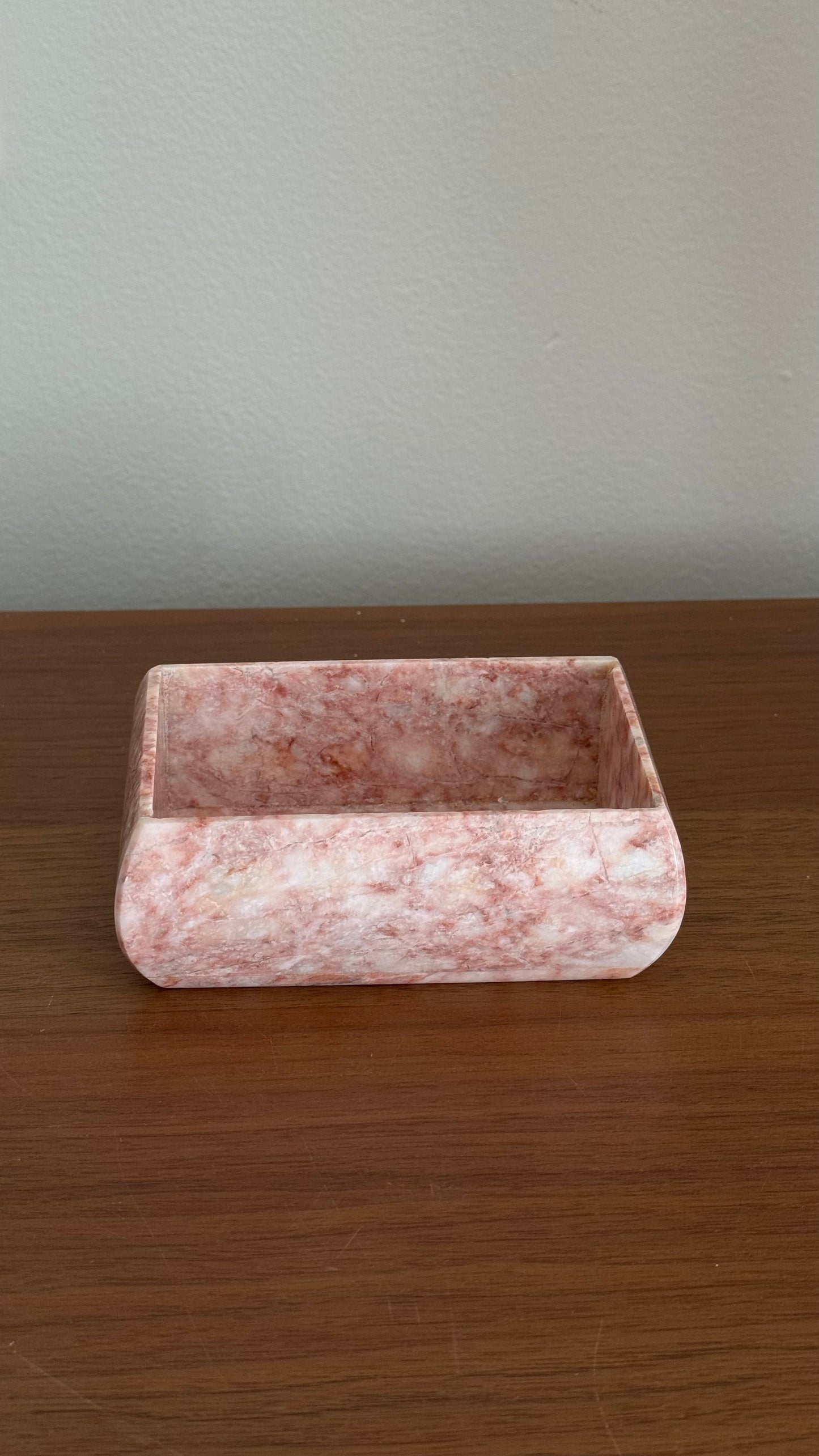 Rose marble box