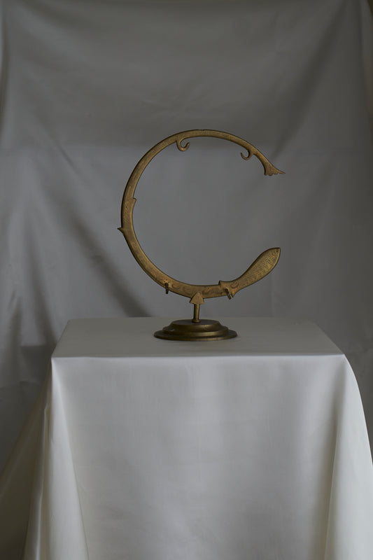 Vintage art deco brass keys/letters holder