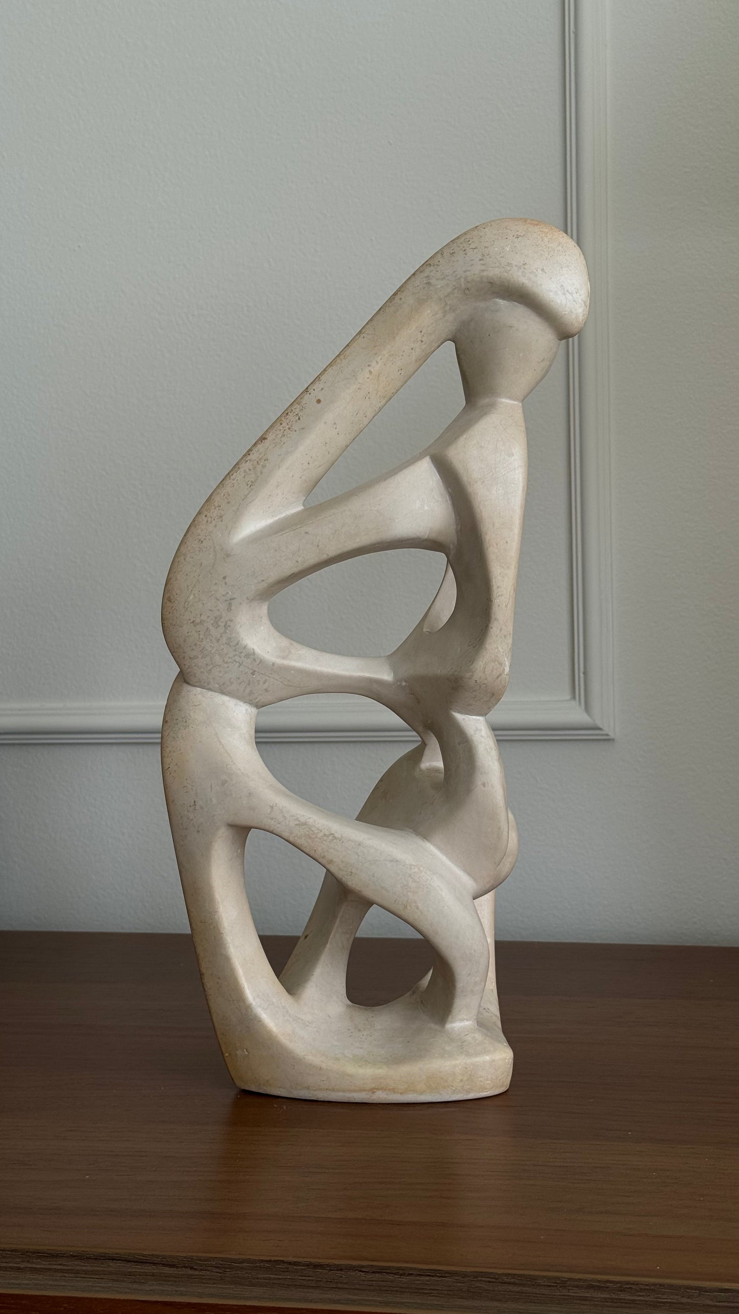 Vintage contemporary abstract sculpture