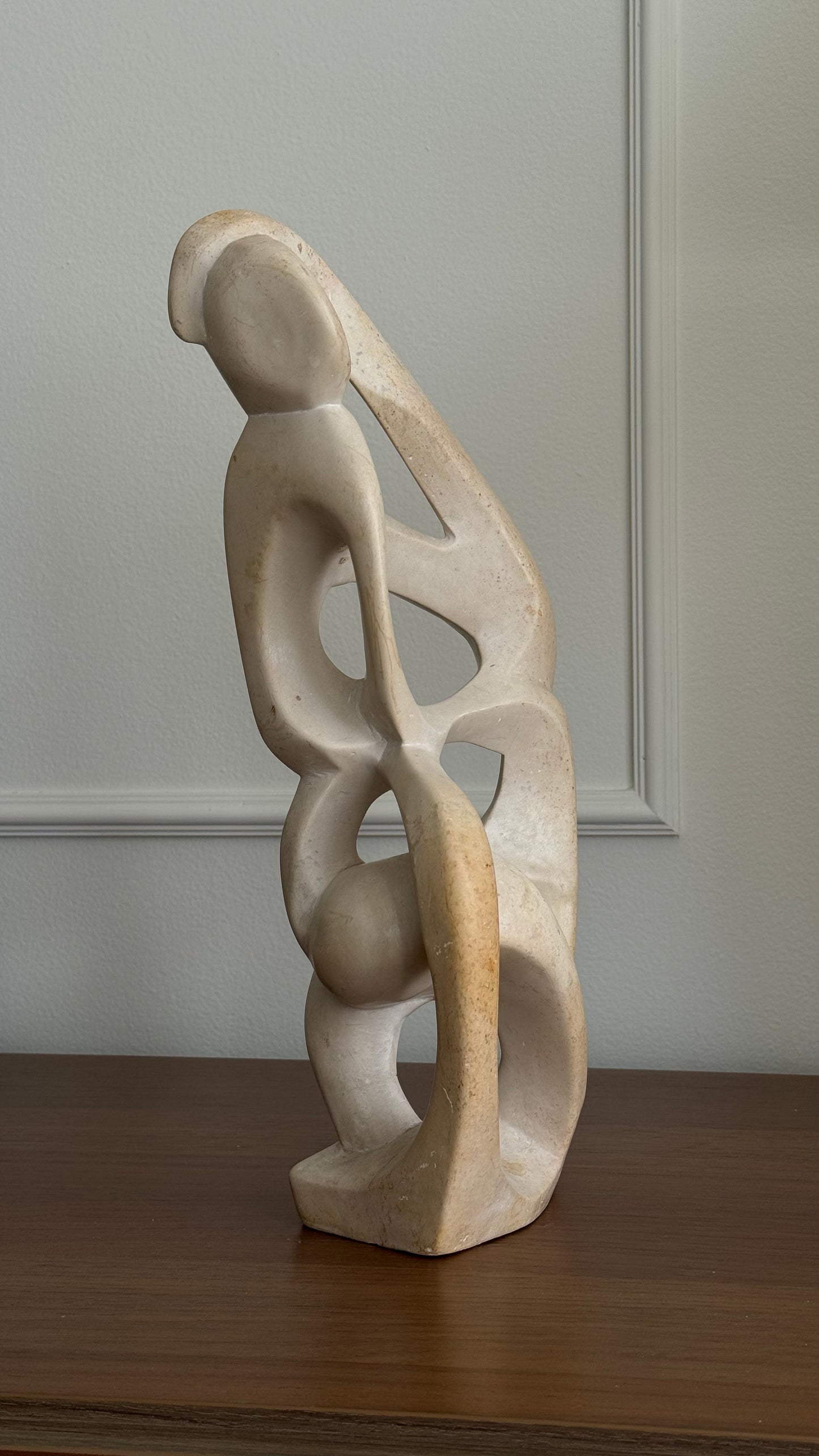 Vintage contemporary abstract sculpture